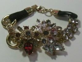 Signed BR Banana Republic Jeweled Bracelet - £18.68 GBP