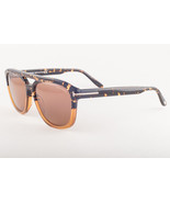 Tom Ford GERRARD 776 56E Dark Havana / Brown Sunglasses TF776 56E 56mm - £164.39 GBP
