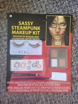 Sassy Steampunk Makeup Kit  Eyelashes Tattoos Pencil Sponge Color Palette  - $9.61