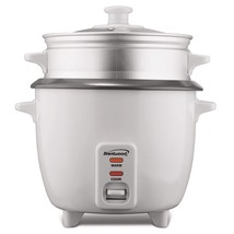 Brentwood 8 Cup Rice Cooker / Non-Stick with Steamer in White - $103.49