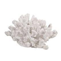 A&amp;B Home Inna Faux Rising White Coral Table Decoration 8.3x7.5x4.7&quot; - £49.67 GBP
