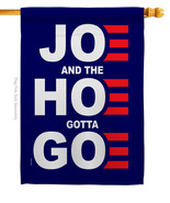 Joe Gotta Go House Flag Political 28 X40 Double-Sided Banner - £28.95 GBP