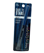 Sinful Colors Dare To Stare Blue Retractable Eyeliner 1025 Waterproof - $6.19 CAD