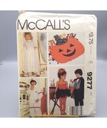 UNCUT Vintage Sewing PATTERN McCalls 9277, Kids Halloween Costumes 1984 ... - £13.85 GBP