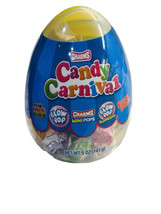 Charms Candy Carnival Jumbo Plastic Easter Egg Filled W/Mini Pops5oz/Gluten Free - £11.77 GBP