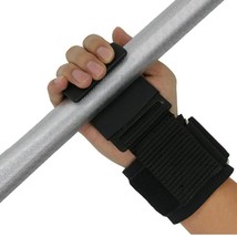 Weight Lifting Wrist Straps Grip Hooks Hand-Bar Pull Up Wrist Guard Horizontal B - £88.91 GBP