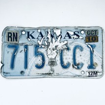 2010 United States Kansas Reno County Passenger License Plate 715 CCI - £13.23 GBP