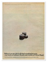 Print Ad Chivas Regal Scotch Whisky Loose Change Vintage 1972 Advertisement - £7.62 GBP