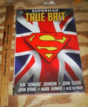 hardback Superman True Brit  nm/m 9.8 - £19.73 GBP