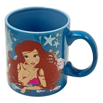 Disney Mug Ariel 3D Blue Glitter Ceramic 20 oz New Unused - $20.89