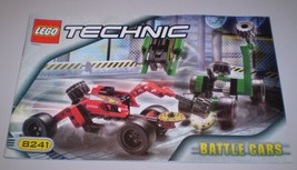 Used Lego Technic INSTRUCTION BOOK ONLY # 8241 Battle Cars No Legos incl... - $9.95