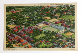 Georgia School of Technology Atlanta GA Linen Curt Teich Postcard c1940s UNP - £4.61 GBP