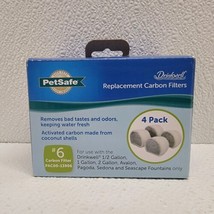 PetSafe Drinkwell Replacement #6 Carbon Filters 4 Pack - New - $10.79