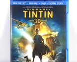 The Adventures of Tin Tin (3D/2D Blu-ray/DVD, 2011, Inc Digital Copy) Li... - $23.25