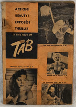 February 1958 POCKET Picture Magazine TAB Risqué GIRLS PINUPS Vol. 7 No. 6 - $19.99