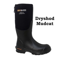 Dryshod Sizes 7-16 Mudcat Lightweight Durable Work Boot Hi Cut MDC-MH-BK - £95.05 GBP