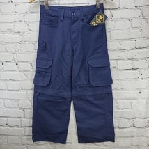 Cub Scouts Boys Sz 6 Uniform Pants Switchback Convertible Cargo Blue NEW... - $24.74