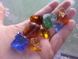 Andara crystal monatomic glass  - 35 grams 8 pieces - H28 - $10.89