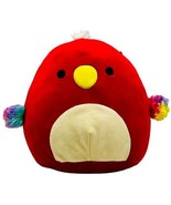 Squishmallow Paco Parrot Red Plush 8 inch Fuzzy Wings Stuffed Animal Bird - $12.19