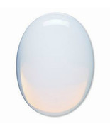 Sea Opal, Opalite Cab, 40x30mm, Cabochon, 30x40mm glass bead, milky white - £3.12 GBP