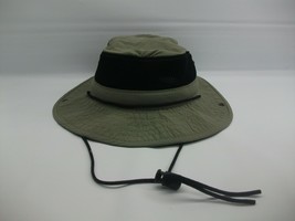 Dorfman Pacific Co Boonie Hat DPC Medium 22" Gray/Green Vented Cap - £23.50 GBP