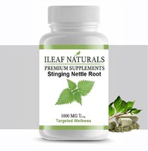 iLeafNaturals Stinging Nettle Root Powder Capsules 1000MG - 60 Veggie Capsules - £11.03 GBP