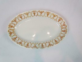 VTG Jackson China Restaurant Ware Falls Creek Pa Oval Dish 10.5&quot; X 7&quot; Stamp O6 - £4.47 GBP