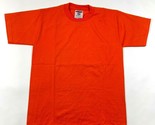 JERZEES Camiseta Niños Juventud M 10-12 Naranja Cuello Redondo 50/50 Mezcla - $9.49