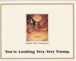 Trump Plaza Hotel &amp; Casino Empty Photo Cover Atlantic City New Jersey 1990  - £21.67 GBP