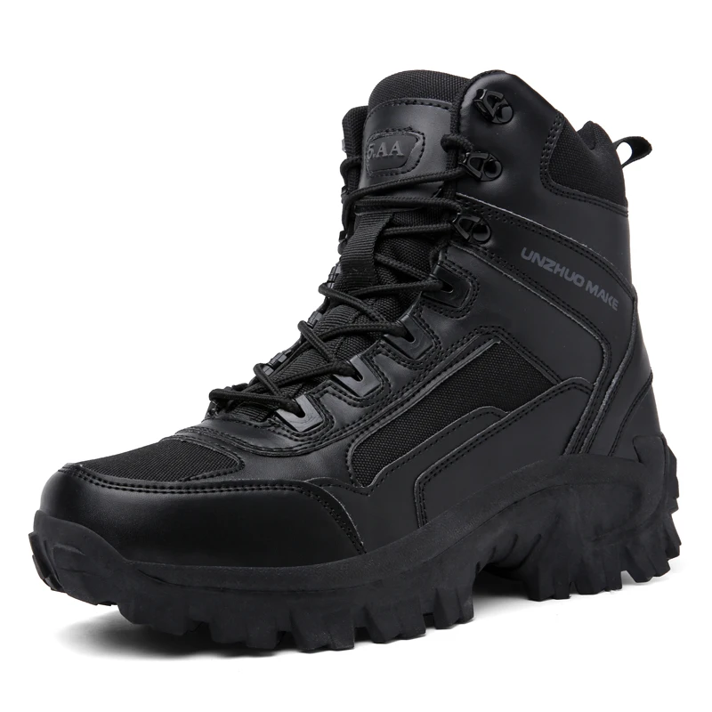 New Boots Men Military Special Force Desert Combat Shoes Men Outdoor Hunting Tre - £62.20 GBP
