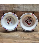 Vintage Kellogg&#39;s Cereal Bowls Tony The Tiger 1991 Olympic And 1995 - Se... - £14.93 GBP