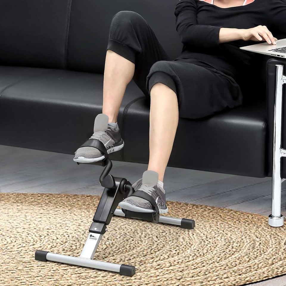 Portable Under Desk Bike with LCD Display - Ideal for Home & Office Fitness Item image 6