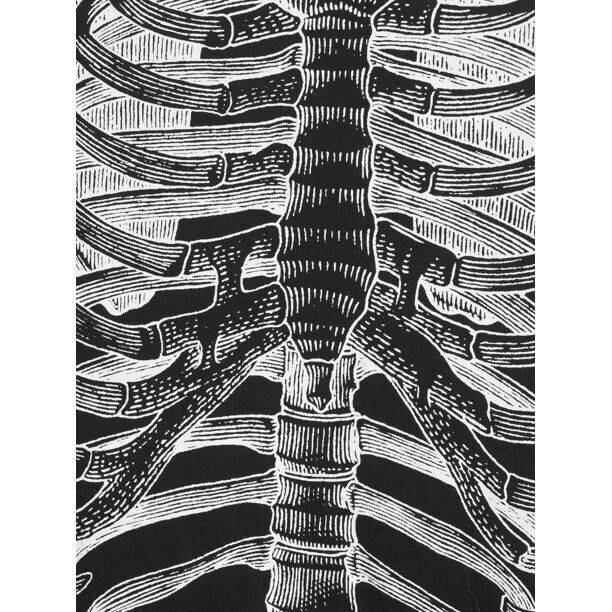 Way To Celebrate Men's Anatomy 101 Halloween Graphic Tee, Black Size M(38-40) Item image 3