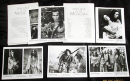 Daniel Day Lewis: (The Last Of The Mohicans) Orig, 192 Movie Photo Set - $158.40