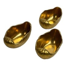3 Vintage Pickard  Gold Encrusted China Salt Cellar Nut Dish Bon Bon  #109 USA - £23.94 GBP