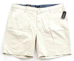 Nautica Classic Fit Stone Cotton Deck Shorts Men&#39;s NWT - £43.11 GBP