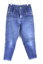Vintage 80s Gitano High Waist Peg Leg Mom Jeans 28x28 Fits S-M Grandpacore - $1,079.88 MXN