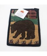 Brown Bear Pot Holder 7x9 inches NWT 70% Cotton 30% Polyester RaaKha - €4,21 EUR