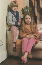 Childs Mother Daughter Dressing Gown Housecoat Bathrobe Crochet Patterns - £7.95 GBP