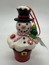 Kurt S. Adler Snowman In Bucket Christmas Ornament D3875 NEW - £11.83 GBP