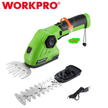 WORKPRO 7.2V Cordless Grass Shear Shrubbery Trimmer 2-IN-1 Electric Trimmer 2 Ah - £55.35 GBP