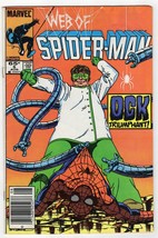 Web of Spiderman #5 ORIGINAL Vintage 1985 Marvel Comics Dr Octopus - £10.07 GBP