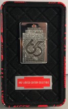 1997 Vintage 65th Anniversary Zippo Cigarette Lighter Unfired in Original Box - £46.67 GBP