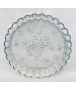Vintage Anchor Hocking Savannah tart or quiche dish fluted pie plate cle... - £7.81 GBP