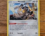 Pokemon TCG Rebel Clash Card | Galarian Meowth 126/192 Common - $1.89