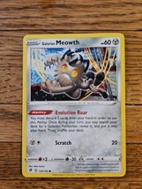 Pokemon TCG Rebel Clash Card | Galarian Meowth 126/192 Common - £1.47 GBP