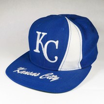 Kansas City Royals Baseball Cap Vintage 90s American Needle Nutmeg MLB Snapback - £31.72 GBP