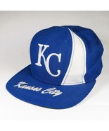 Kansas City Royals Baseball Cap Vintage 90s American Needle Nutmeg MLB Snapback - $39.70