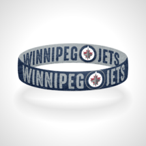 Reversible Winnipeg Jets Bracelet Wristband We Are Winnipeg Go Jets - £9.59 GBP
