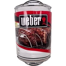 Weber BBQ Ribs Rack Grill  Roaster Chrome Plated Steel 6605 NEW - £22.87 GBP